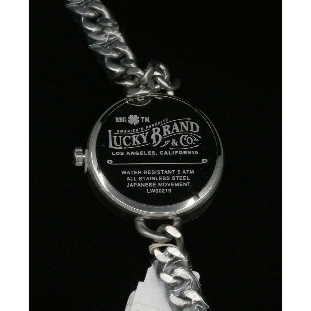 New Stylish Lucky Brand Women's Indio Stainless Steel Bracelet Watch 36mm - Picture 6 of 10
